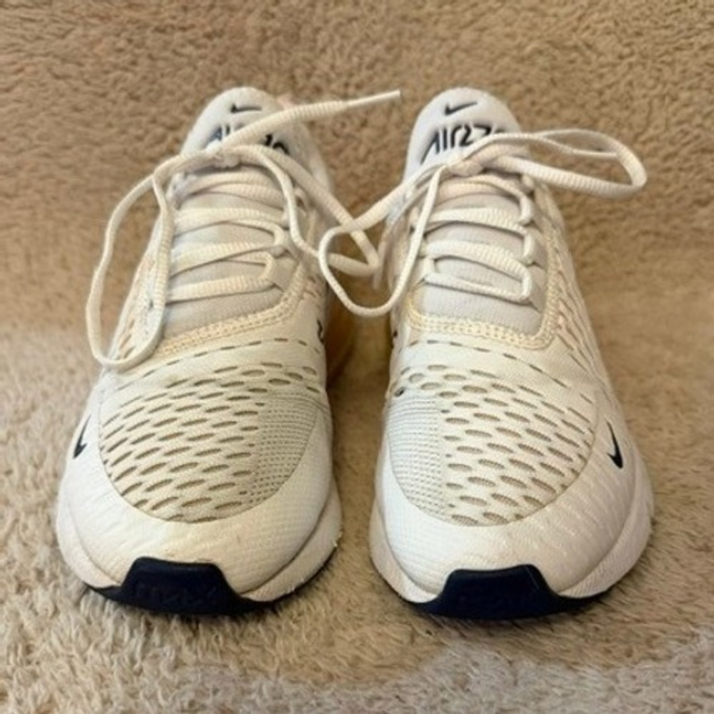 Nike Air Max 270 Sail White Pink AH6789-110 Womens Size 8.5 Shoes Sneakers - Picture 2 of 10